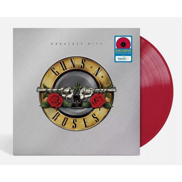 VINYL Guns N' Roses - Greatest Hits - Red Rose LP SEALED - Picture 3 of 6